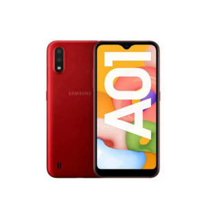 Samsung Galaxy A01: Reconocimiento facial para desbloqueo del móvil y ranura microSDXC