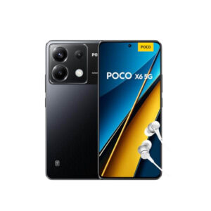 Xiaomi-Poco X6 5G: Diseño con resistencia moderada al agua y lector de huella dactilar 